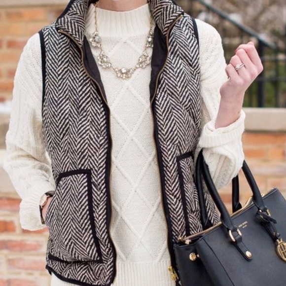 HERRINGBONE VEST - Picture 11 of 13